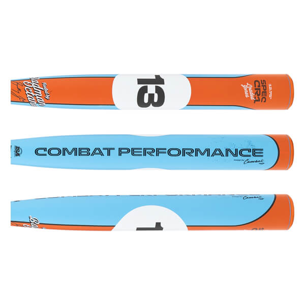 COMBAT MFG Spec CR-1 Gulf Racer Bradley Jones 12.75'' Loaded USSSA Slow Pitch Softball Bat: CSU5GULF1L: Image #466896