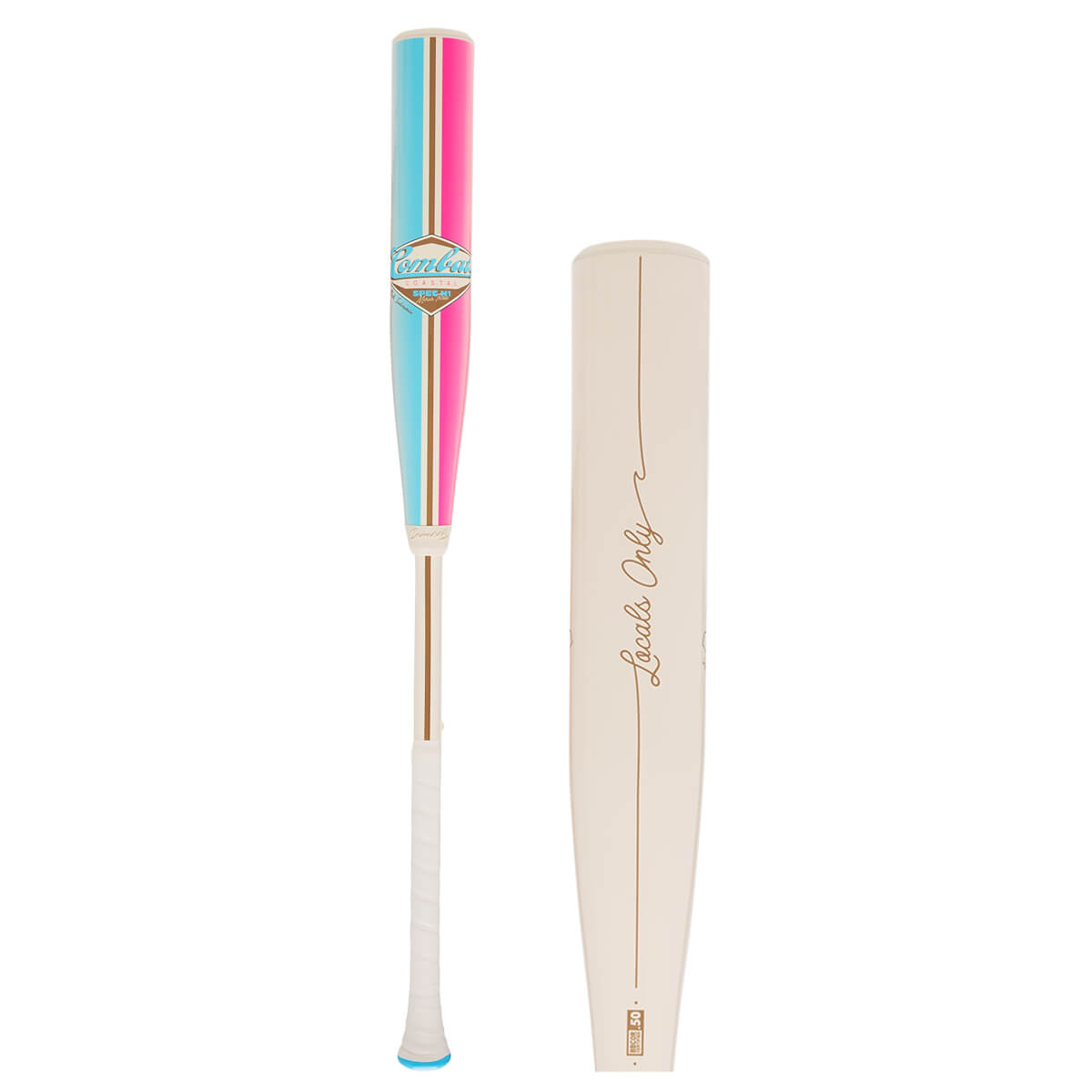 COMBAT MFG Spec H1 Coastal SND BBCOR Baseball Bat: CBB7H1CS3