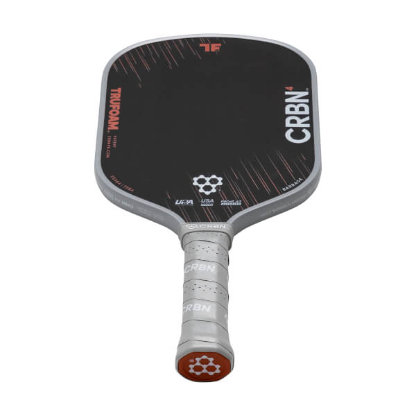CRBN4 TruFoam Barrage Carbon Fiber Pickleball Paddle | JustPaddles.com