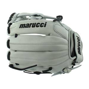 Marucci Adjustable 11.75" Fastpitch Softball Glove: MFGSB1175CV-GY/BK: Image #316250