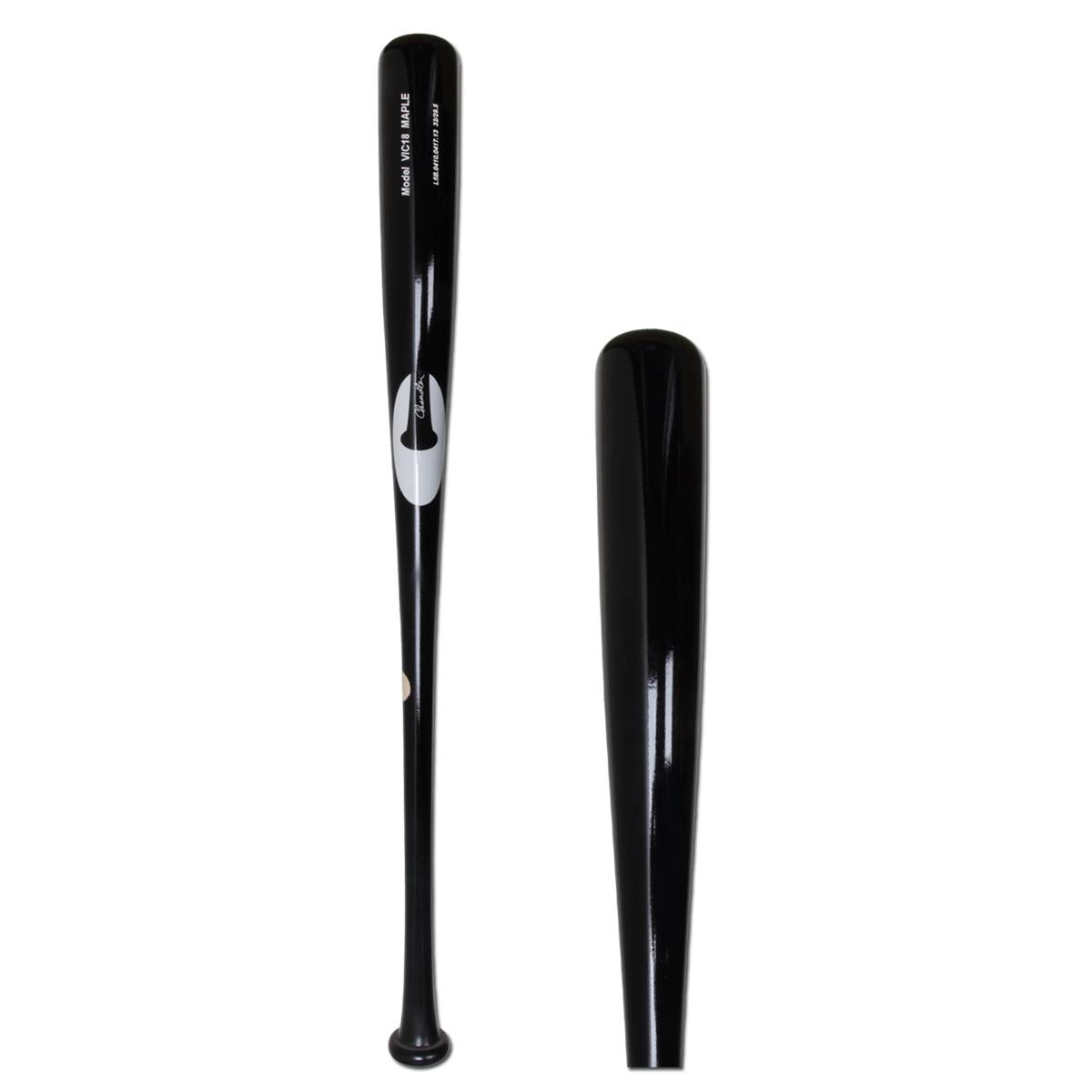 Chandler Bats OC371 Maple バット Chandler Hard Pro Maple Wood Baseball Bat: VIC18 Adult