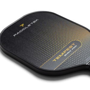 Paddletek Tempest Wave Pro Middleweight Carbon Fiber Pickleball Paddle: Image #436070