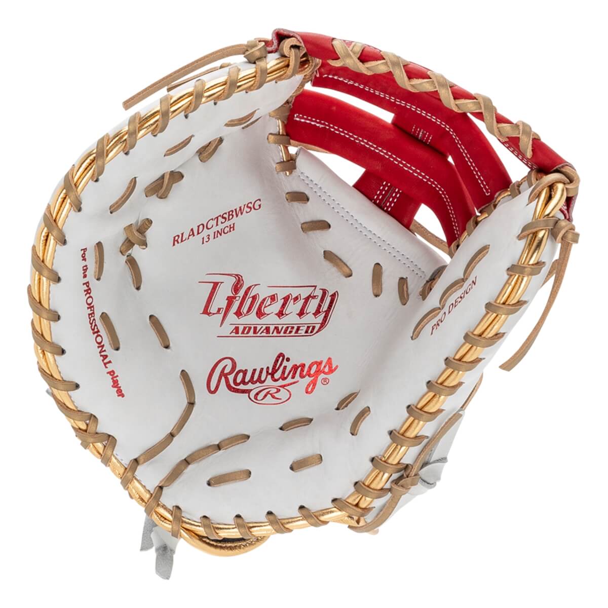 Rawlings Liberty Advanced Color Series 4.0 13" Fastpitch Softball First Base Mitt: RLADCTSBWSG: Image #450487