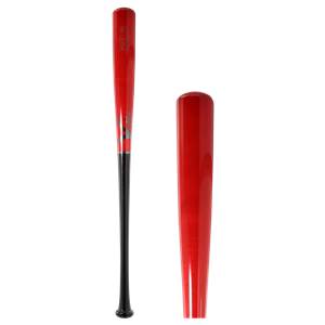 Victus V-Cut Hard Maple Wood Baseball Bat (VMR Red Gloss