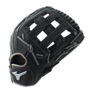 Mizuno MVP Prime SE 13" Slow Pitch Softball Glove: GMVP1300PSES6 Black / Smoke: Image #315212