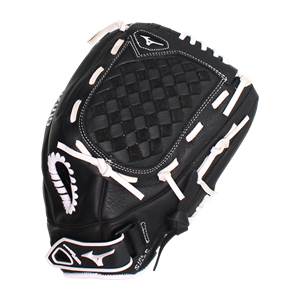 Mizuno Prospect Select 12" Fastpitch Softball Glove: GPSL1200F3 Black: Image #388969