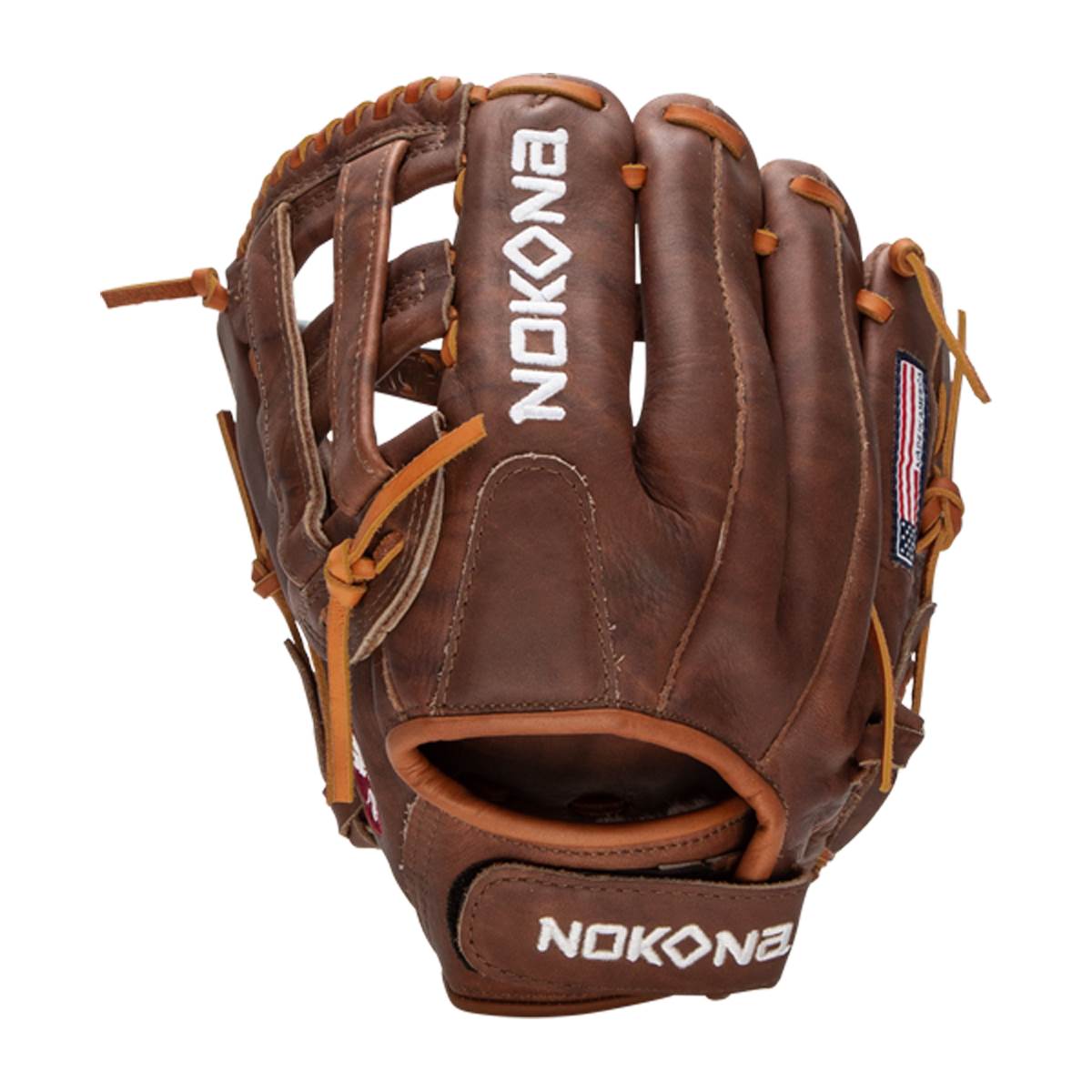 Nokona Walnut 12" Fastpitch Softball Glove: W-V1200H: Image #407421