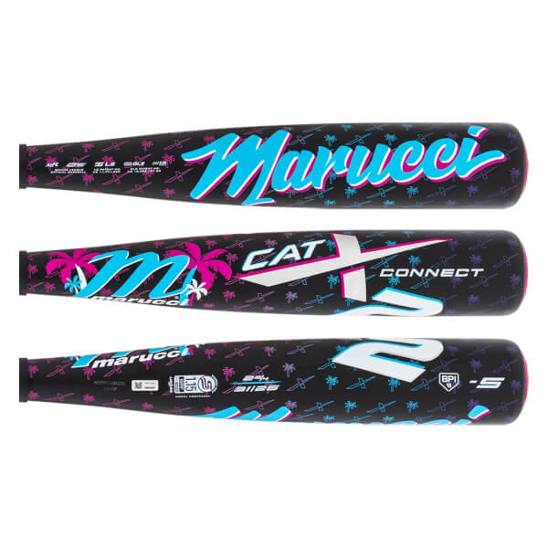 Marucci CATX2 Connect Vice -5 USSSA Baseball Bat: MSBCCX25V