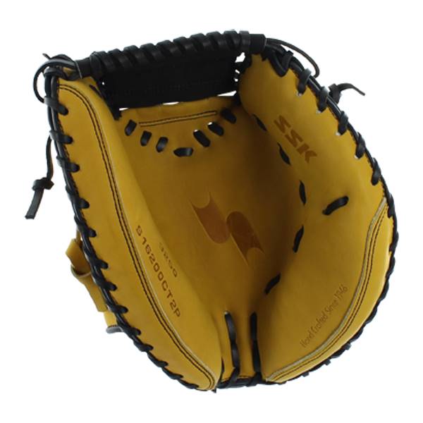 SSK Select Pro Series Tan/Red Baseball Catchers Mitt: S16200CT2P: Image #309648