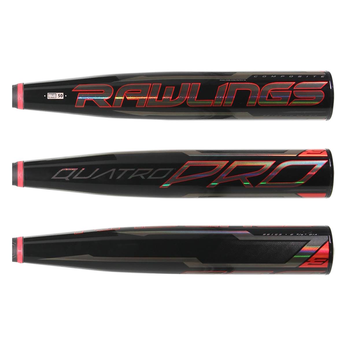 2021 Rawlings Quatro PRO BBCOR Baseball Bat (BB1Q3)