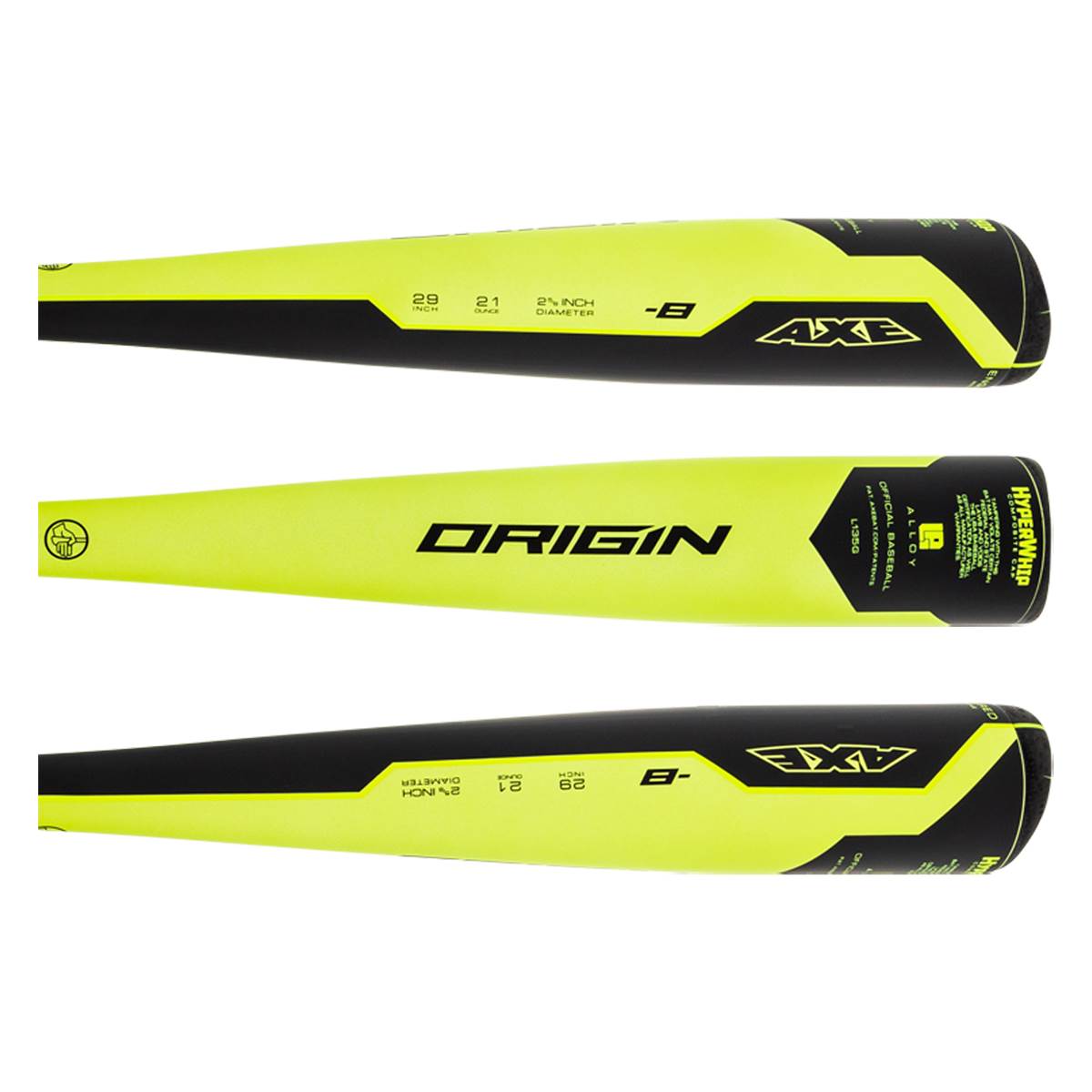 Axe Origin 8 2 5/8" USA Baseball Bat (L135G)