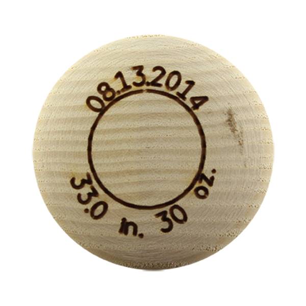 Louisville Slugger MLB Prime Ash C271 Natural High Gloss Wood Baseball