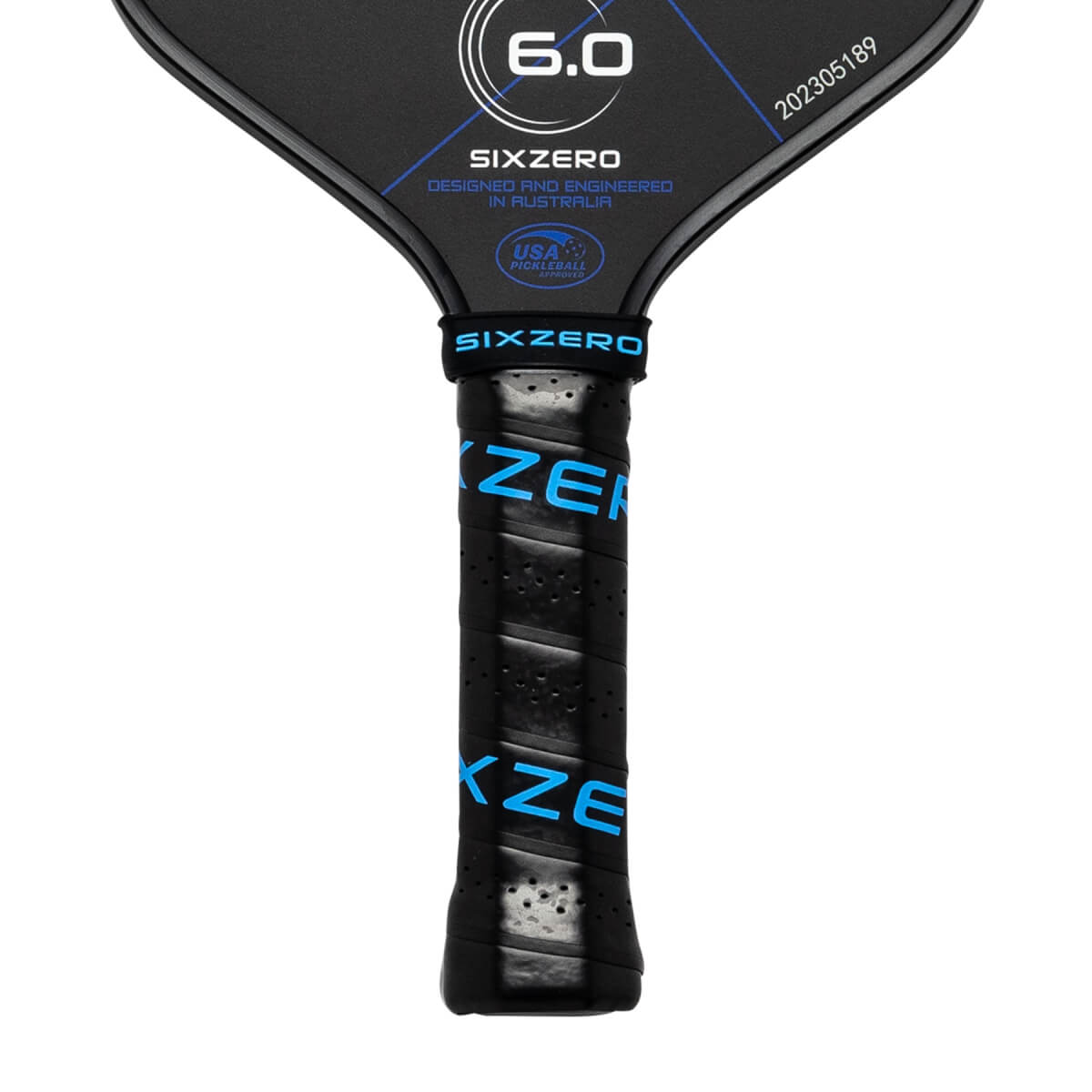 Six Zero Sapphire Carbon Fiber Pickleball Paddle: Image #438101