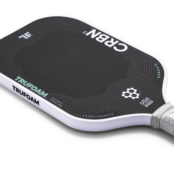 CRBN³ TruFoam Genesis Carbon Fiber Pickleball Paddle: Image #453435