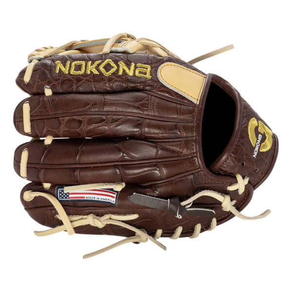 Nokona Exotics G-Series Alligator Leather 11.5" Baseball Glove: G1150BA: Image #433994