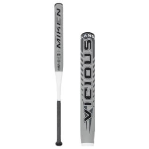 Miken Vicious 14" Balanced Dual Stamp Slow Pitch Softball Bat: MV14B1: Image #428955