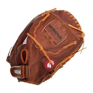 Nokona Walnut 14" Slow Pitch First Base Mitt: W-N80C: Image #386612