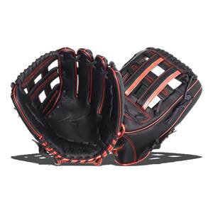 Mizuno MVP Prime SE 13'' Slow Pitch Softball Glove: GMVP1300PSES8 Black/Red: Image #389591