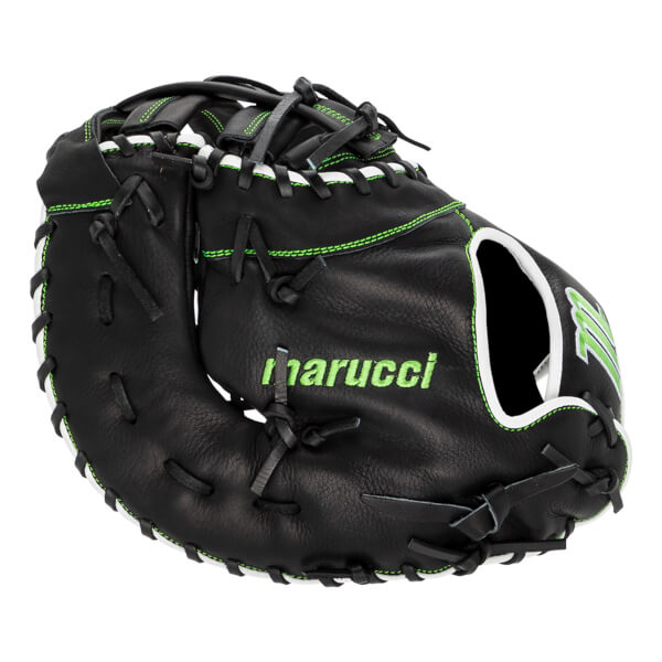 Marucci Krewe 12.5" Youth Baseball First Base Mitt: MFG3KR37S1-BK/NG: Image #445768