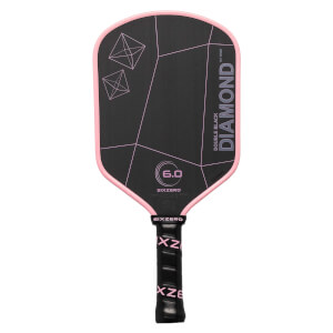 Six Zero Double Black Diamond Control 14mm Carbon Fiber Pickleball Paddle: Image #462280
