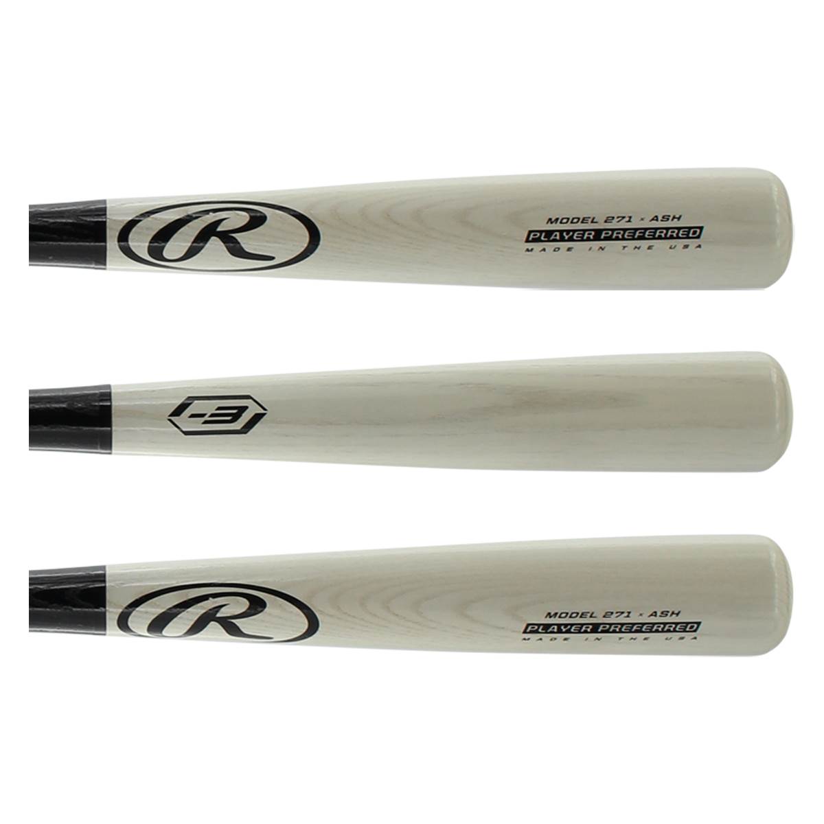 Rawlings Player Preferred Ash Wood Baseball Bat (271RAB)