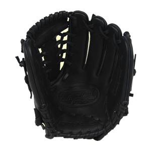 Front view of a black baseball glove with TPX PRO and Louisville embossed on the palm.