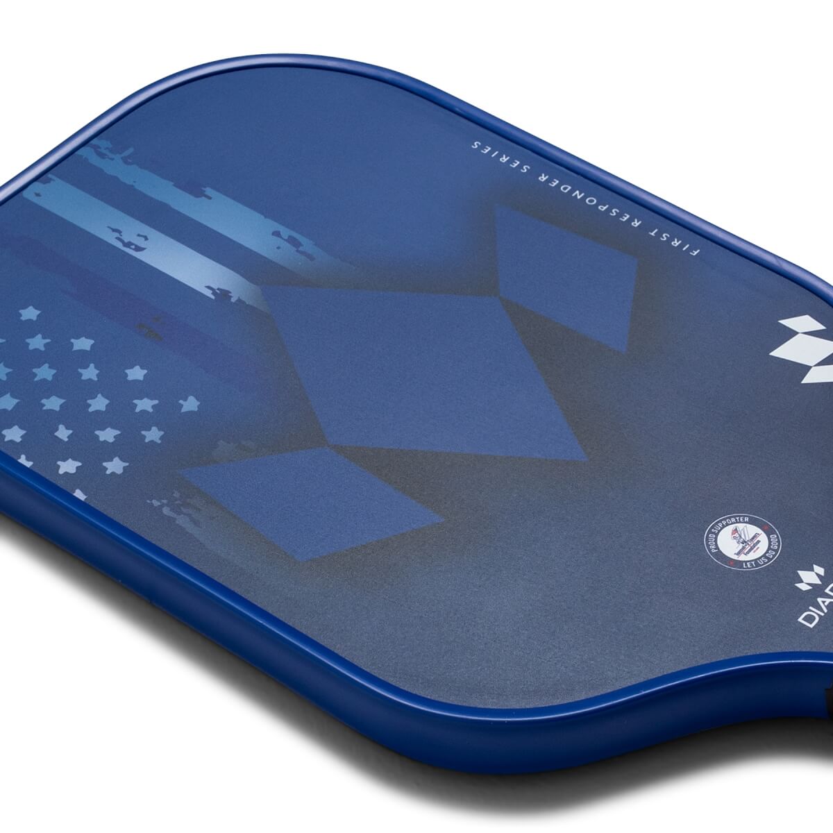 Diadem Warrior Edge First Responder V2 Carbon Fiber Pickleball Paddle: Image #442274