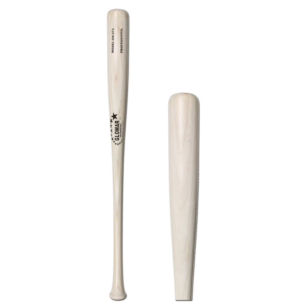 Glomar Bats Ash Wood Baseball Bat GM271 Adult