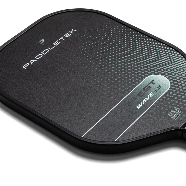 Paddletek Tempest Wave V3 Carbon Fiber Pickleball Paddle: Image #436350