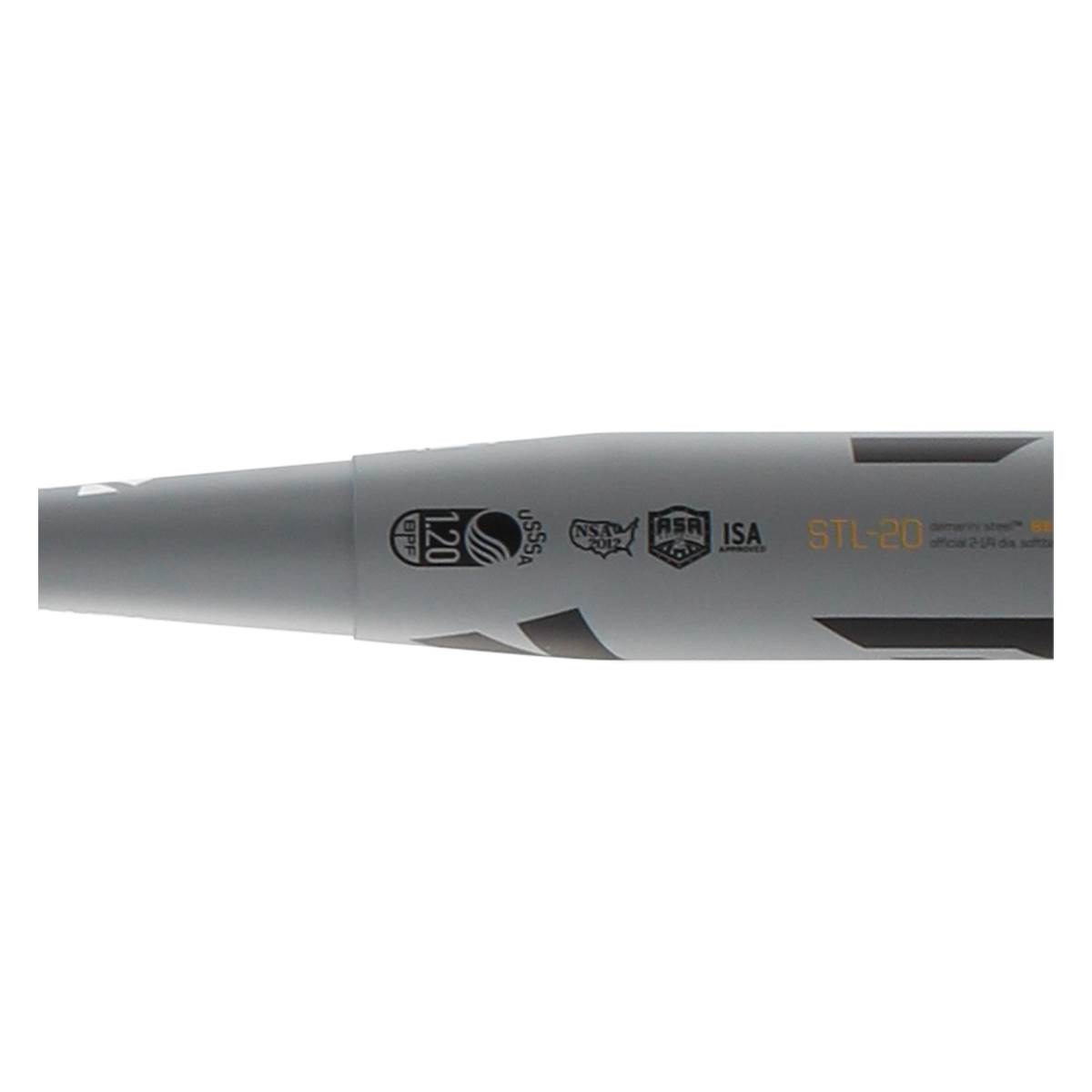 Batte De Softball DeMarini Steel STL-18 Slowpitch - Taille 34/28 Oz End-Loaded - Certifiée ASA USSSA NSA