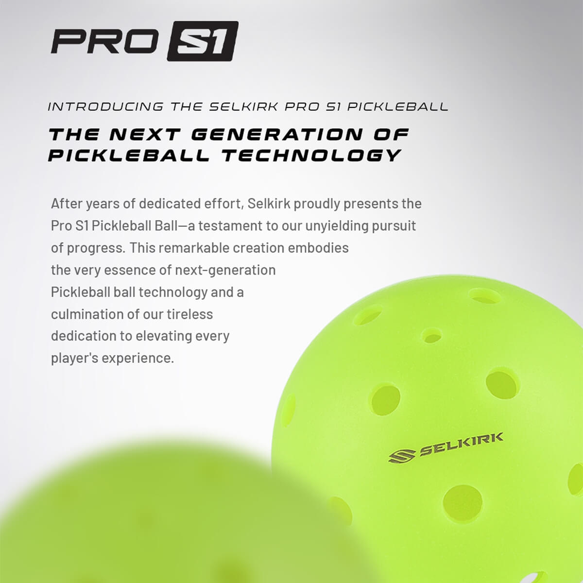 Selkirk Pro S1 Outdoor Pickleball 100-Pack: Image #439664