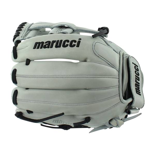 Marucci Adjustable 11.75" Fastpitch Softball Glove: MFGSB1175CV-GY/BK: Image #316250