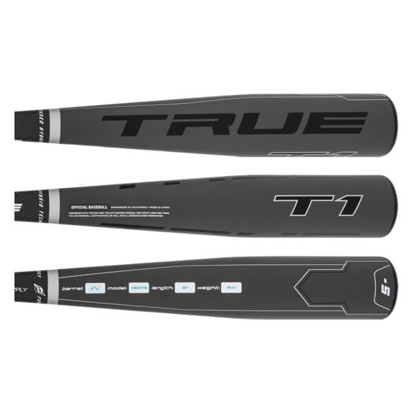 TRUE T1 -5 USA Baseball Bat (YB-T1-20-5) | JustBats.com