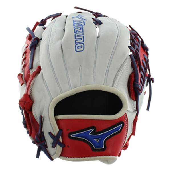 Mizuno MVP Prime SE 12.75" Outfield Baseball Glove GMVP1277PSE4 Silver / Red / Royal