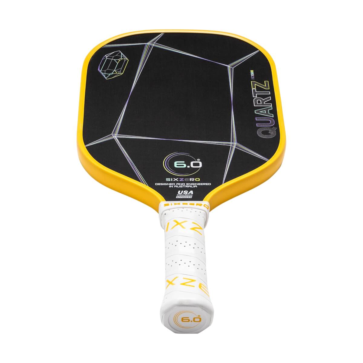 Six Zero Quartz 15mm Carbon Fiber Pickleball Paddle: Image #446466