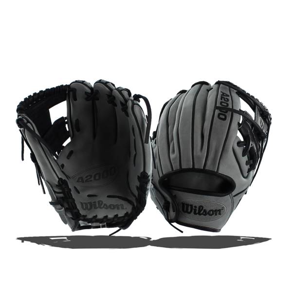 Wilson A2000 Limited Edition Baseball Glove: A2000BBDP15GM Grey/Black: Image #301355
