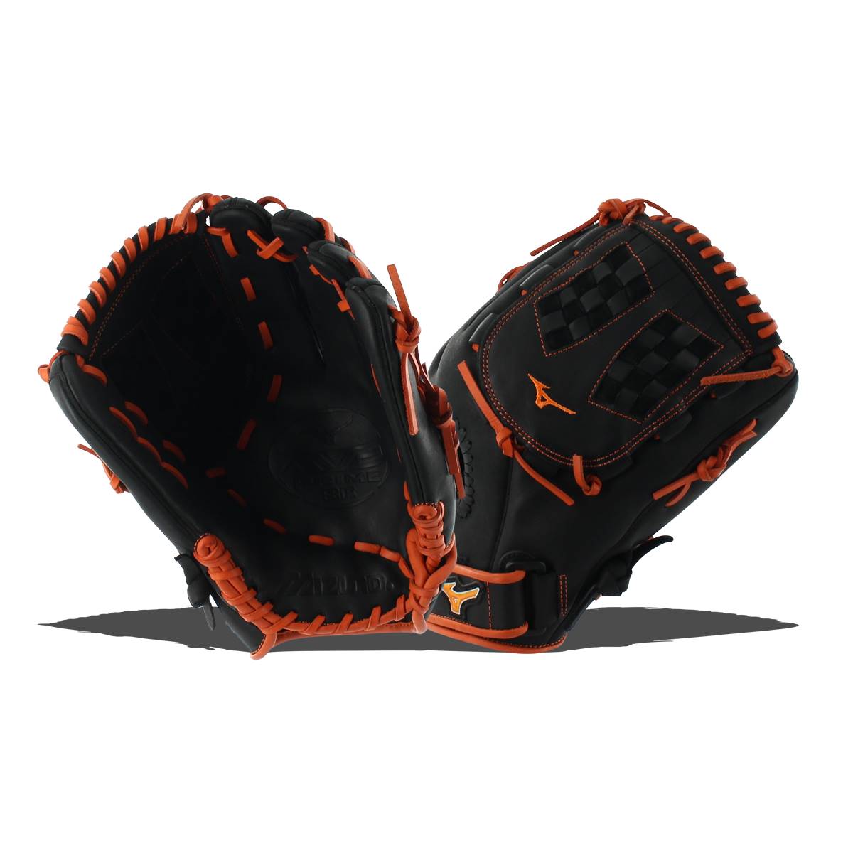 Mizuno MVP Prime SE 12.5" Fastpitch Softball Glove GMVP1250PSEF6 Black / Orange