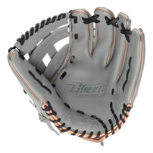 Rawlings Liberty Advanced Color Series 12.75" Fastpitch Softball Glove: RLA1275SB-6GRG: Image #422588