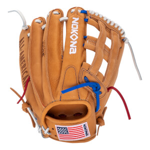 Nokona S1 All American 12.5" Youth Baseball Glove: S1EP800HTNPOP: Image #453607