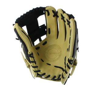 Under Armour Genuine Pro 11.5" Baseball Glove: UAFGGP-1150I Black | Cream: Image #317358