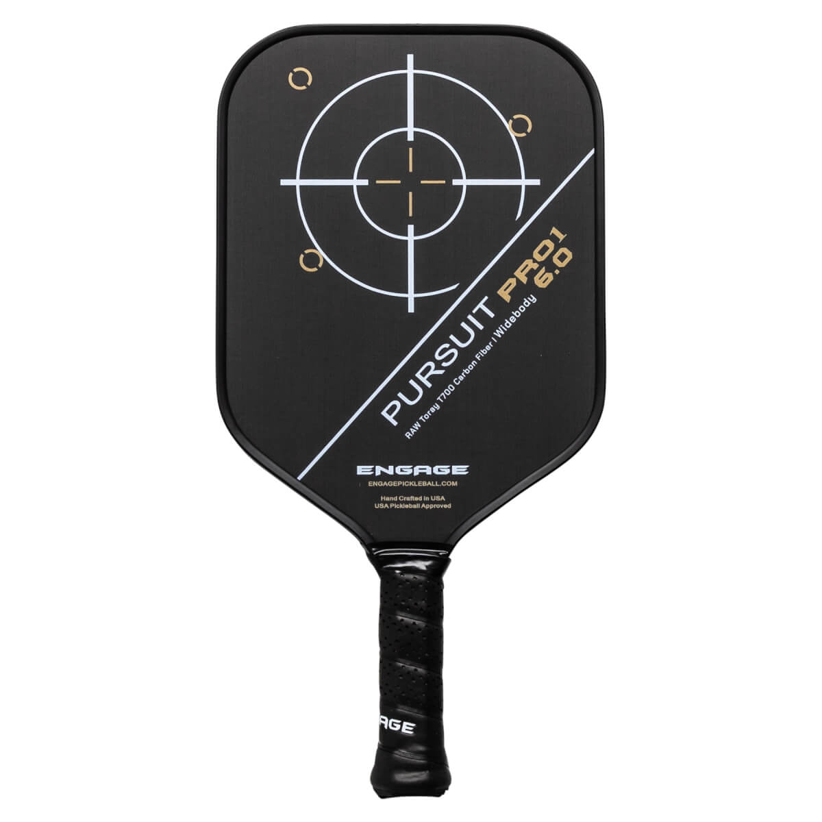 Engage Pursuit Pro1 6.0 WideBody Carbon Fiber Pickleball Paddle: Image #462351