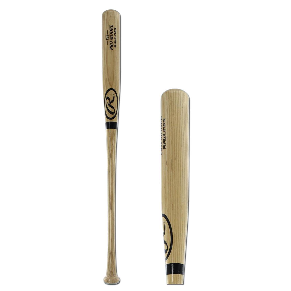 Rawlings Pro Model Ash Wood Baseball Bats B243 Natural