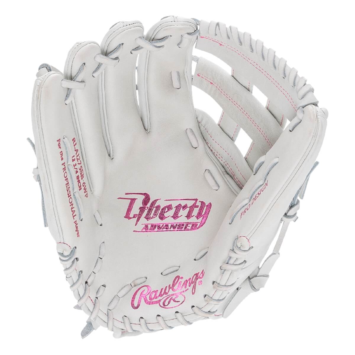 Rawlings Liberty Advanced Color Series 4.0 12.75" Fastpitch Softball Glove: RLA1275-6WP: Image #450391
