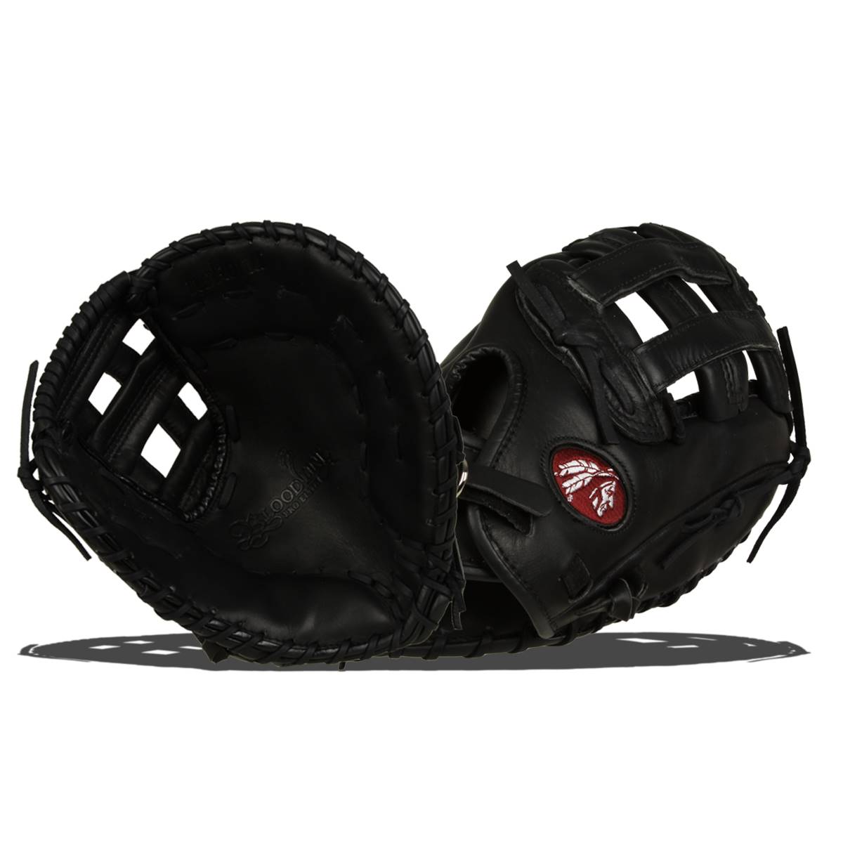 Nokona Bloodline Black Series: BL1250HBLK First Base Mitt