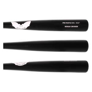 Sam Bat Maple Wood Baseball Bat (CD1 Black/White) | JustBats.com