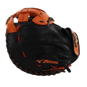 Mizuno MVP Prime SE Fastpitch Catchers Mitt: GXS50PSEF4- Black/Orange: Image #309560