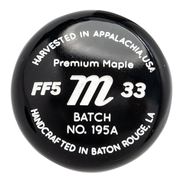 Marucci Freddie Freeman Pro Maple Wood Baseball Bat: MVE3FREEMAN5-BK: Image #426385