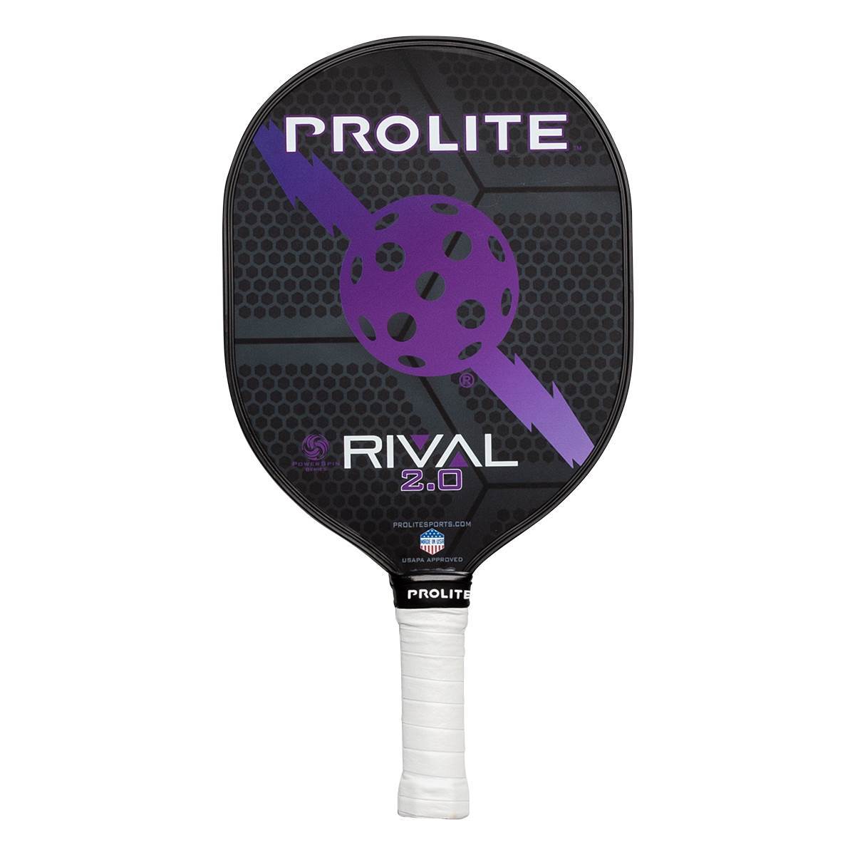 PROLITE Rival PowerSpin 2.0 BLEMISHED Middleweight Composite Pickleball Paddle: Image #409076