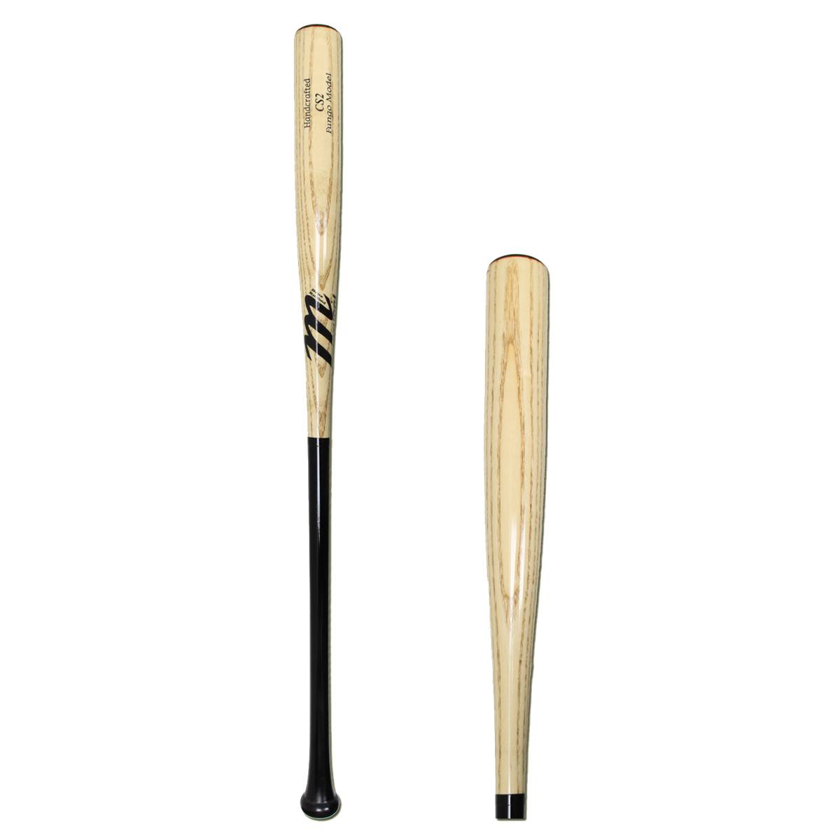 Marucci Ash Fungo Wood Baseball Bat MAFCS2BN Natural/Black