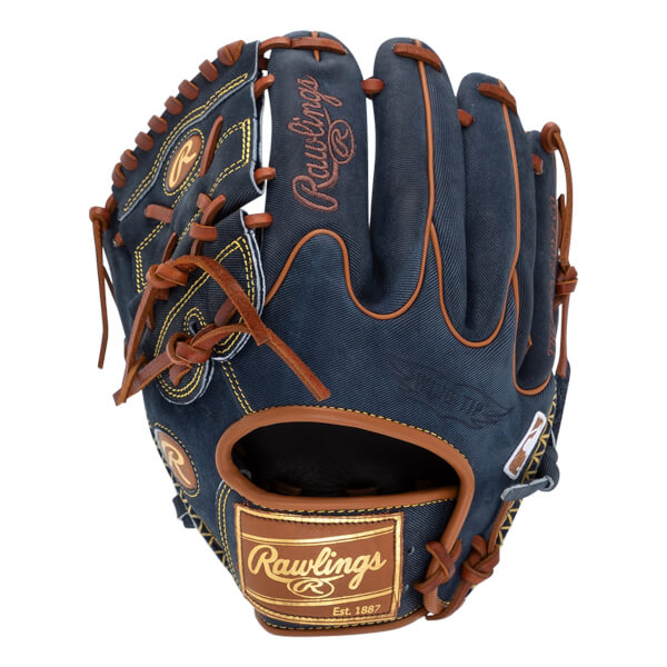 Rawlings Heart of the Hide Pro Label Denim 11.75" Baseball Glove: PRO205W-9D: Image #448783